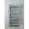 Oud Rekje | India | Blauw |  H168xB87xD28 cm