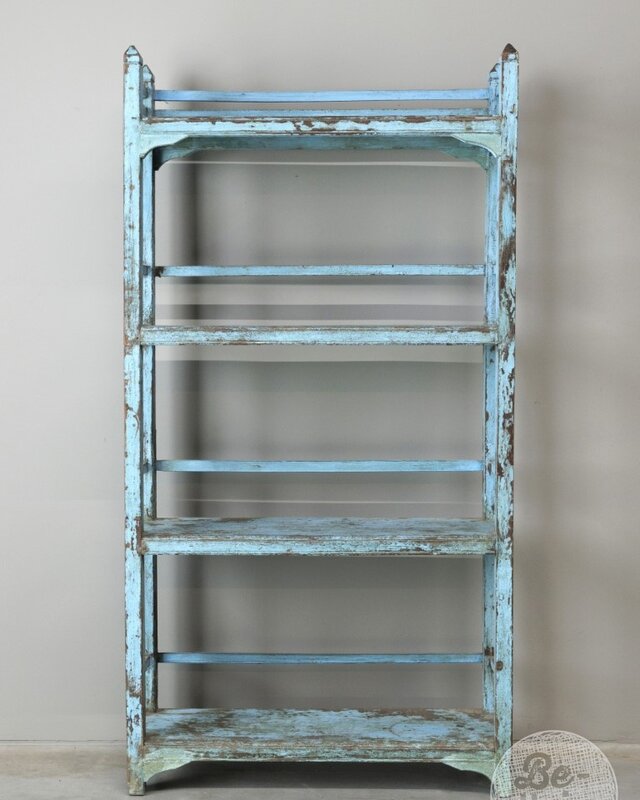 Be-Uniq Oud Rekje | India | Blauw | H168xB87xD28 cm