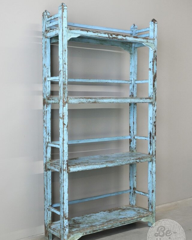 Be-Uniq Oud Rekje | India | Blauw | H168xB87xD28 cm