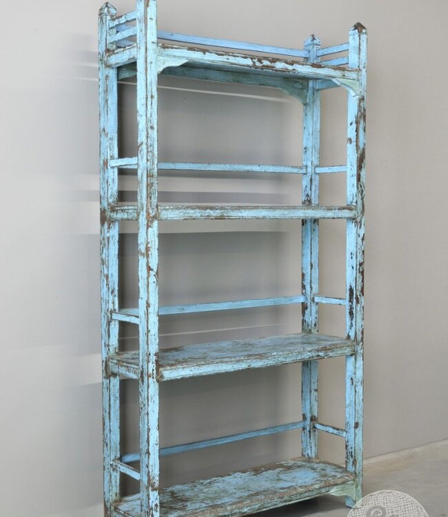 Be-Uniq Oud Rekje | India | Blauw |  H168xB87xD28 cm