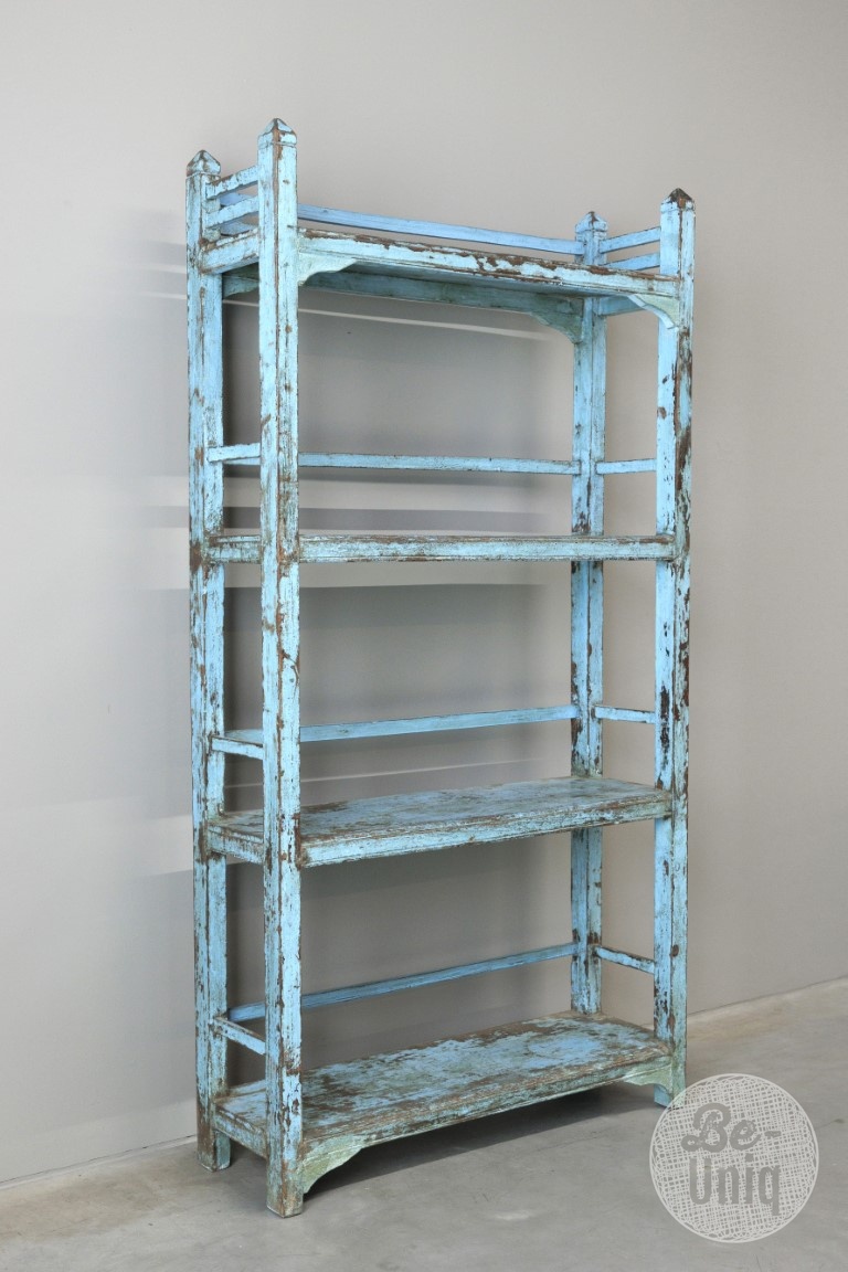 Be-Uniq Oud Rekje | India | Blauw | H168xB87xD28 cm
