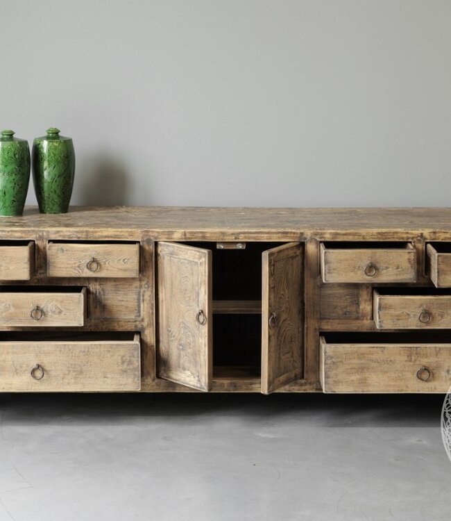 Be-Uniq Oud Laag Dressoir | China | H54xB162xD43 cm