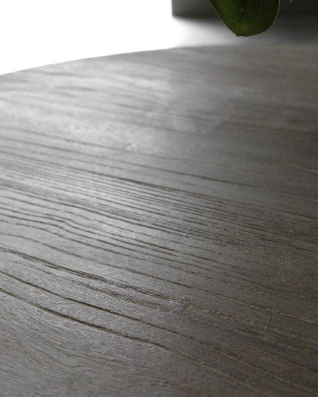 Be-Uniq Ronde Salontafel | Oud Elmhout | H38xB90xD90 cm