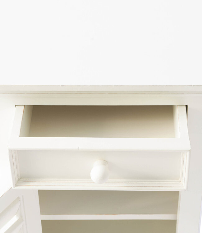 Rivièra Maison Nieuwe Orleans Nachtkastje Links Wit