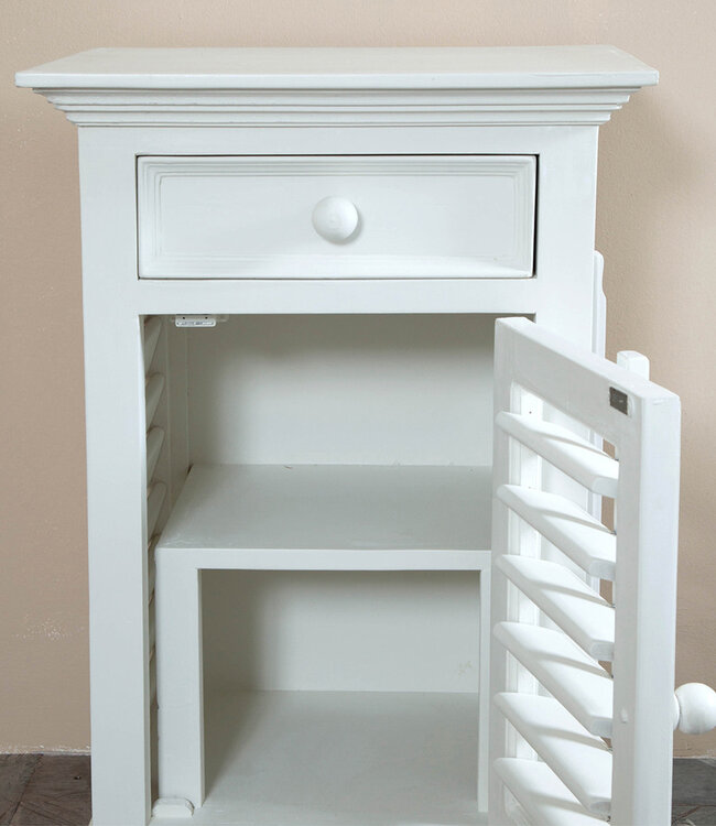 Rivièra Maison Nieuwe Orleans Nachtkastje Rechts Wit