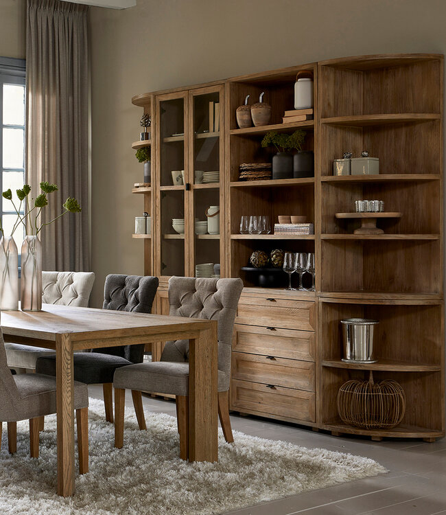 Rivièra Maison Del Rey Hoek Boekenkast Groot