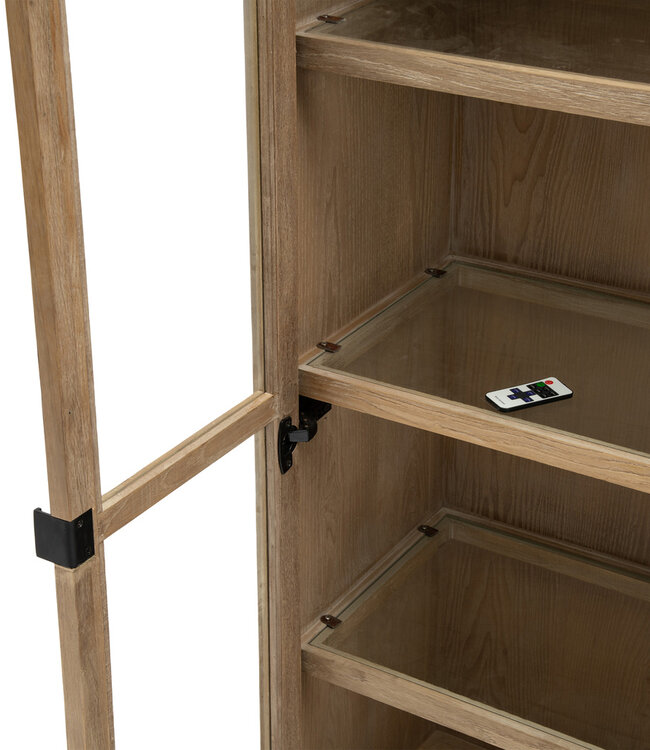 Rivièra Maison Bovenste deel van het Del Rey glazen kabinet