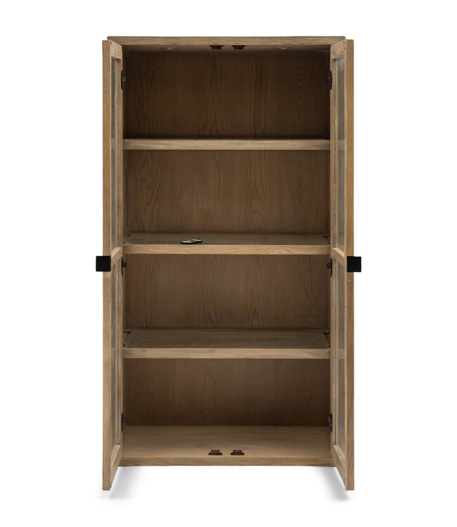 Rivièra Maison Bovenste deel van het Del Rey glazen kabinet