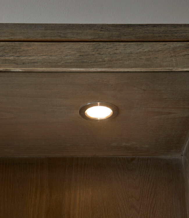 Rivièra Maison Bovenste deel van het Del Rey glazen kabinet