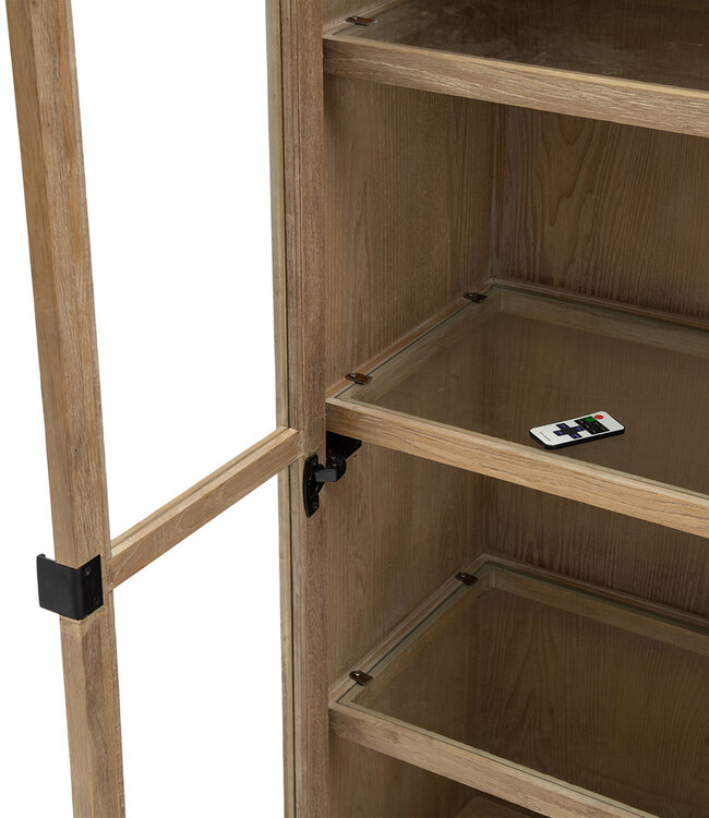 Rivièra Maison Bovenste deel van het Del Rey glazen kabinet