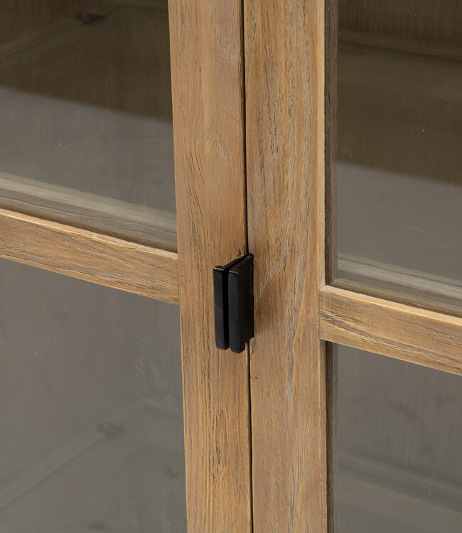 Rivièra Maison Bovenste deel van het Del Rey glazen kabinet