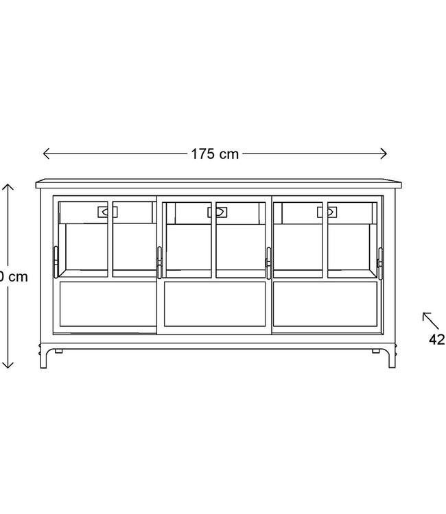 Rivièra Maison De Hoxton Dressoir