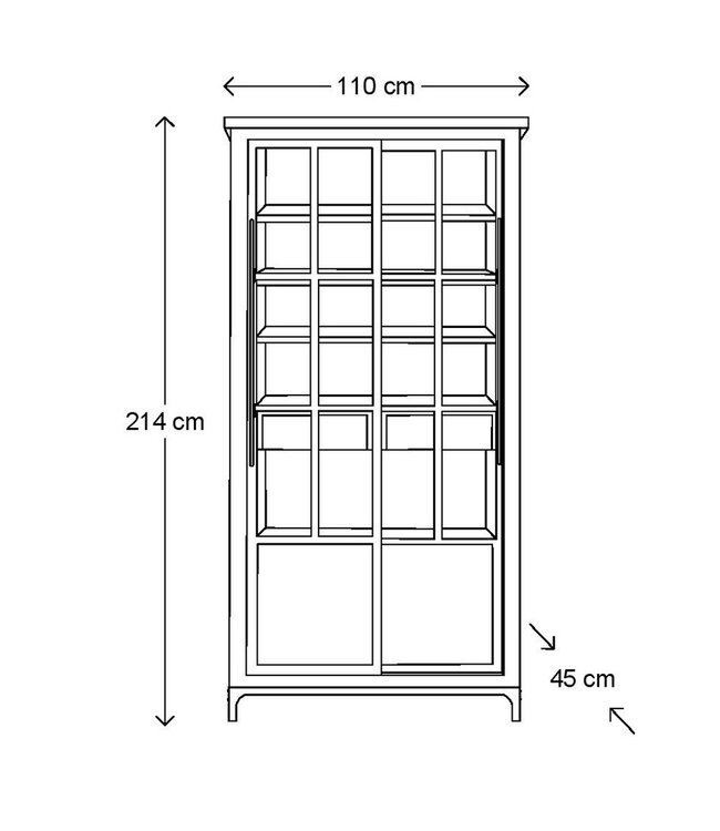 Rivièra Maison De Hoxton Kast