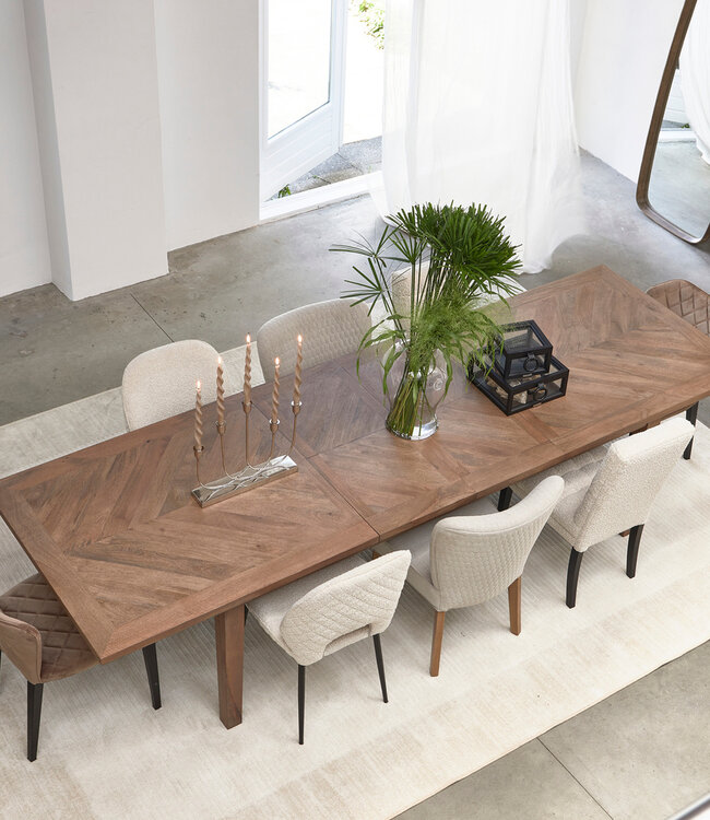 Rivièra Maison Eettafel Bodie Hill | 310/220 x 100 | Mangohout