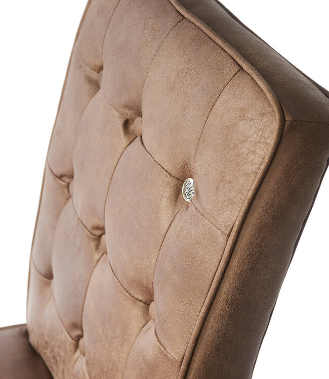 Rivièra Maison Cape Breton Eetkamerstoel Pel Koffie