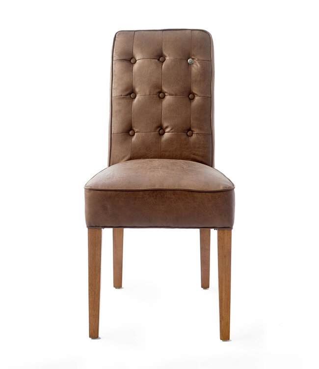 Rivièra Maison Cape Breton Eetkamerstoel Pel Koffie