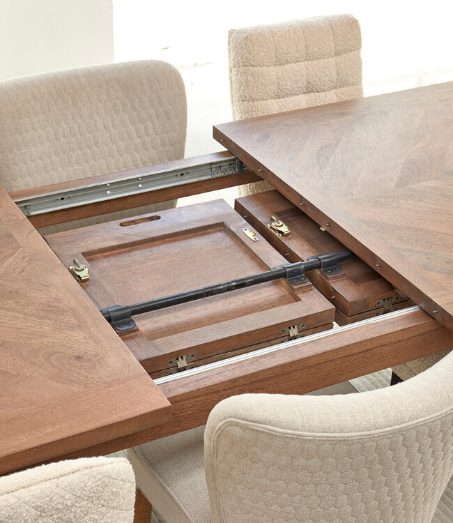 Rivièra Maison Eettafel Bodie Hill | 310/220 x 100 | Mangohout