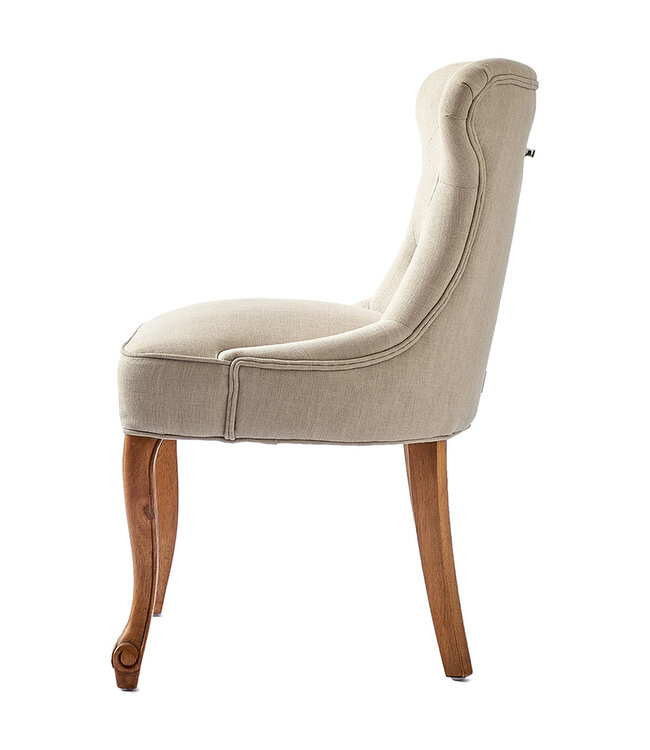 Rivièra Maison Eetkamerstoel George Pellini - Vlas Linnen