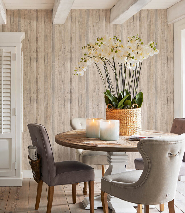 Rivièra Maison Eetkamerstoel George Pellini - Vlas Linnen