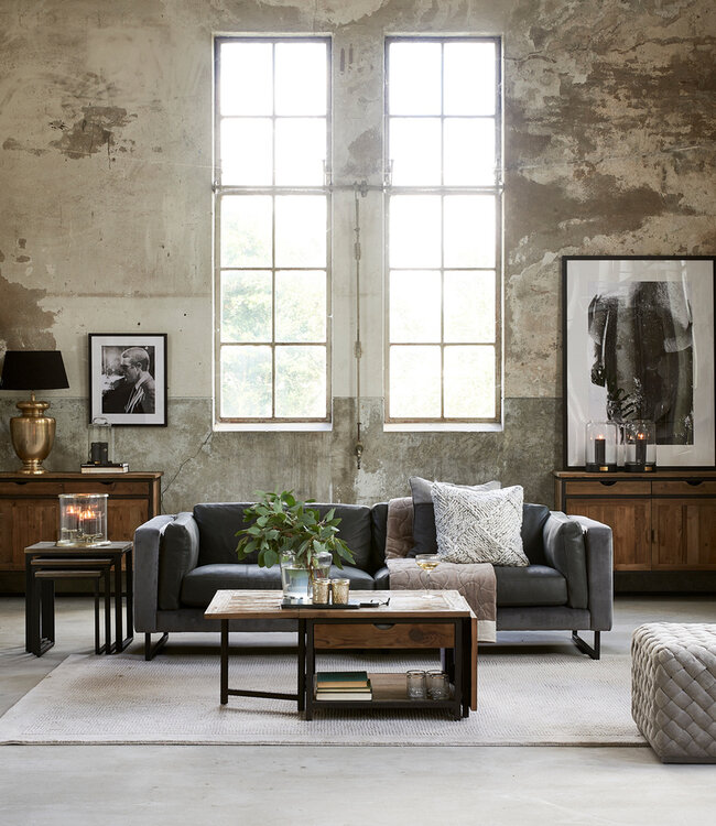 Rivièra Maison Bijzet Tafeltjes Shelter Island - Set van 3