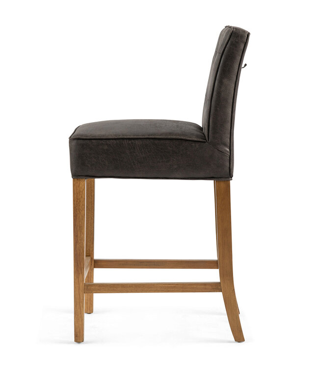 Rivièra Maison Barstoel Kaap Breton - Espresso