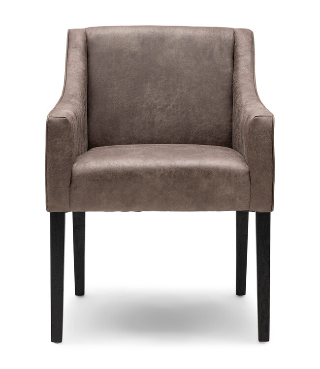 Rivièra Maison Eetkamerstoel Savile Row Pellini - Coffee