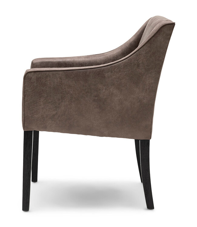 Rivièra Maison Eetkamerstoel Savile Row Pellini - Coffee