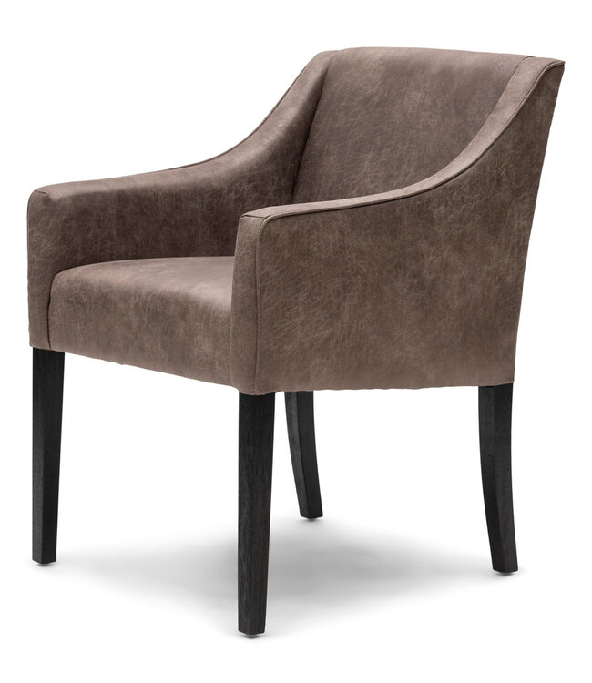 Rivièra Maison Eetkamerstoel Savile Row Pellini - Coffee
