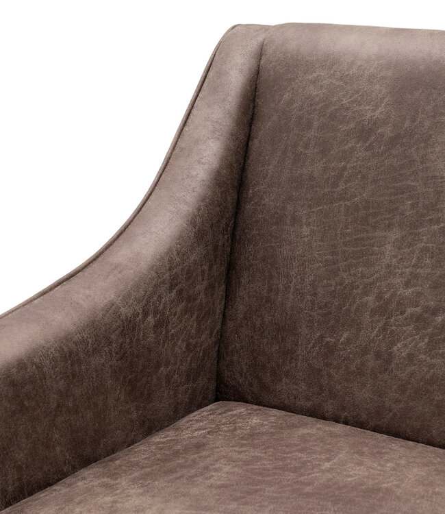 Rivièra Maison Eetkamerstoel Savile Row Pellini - Coffee