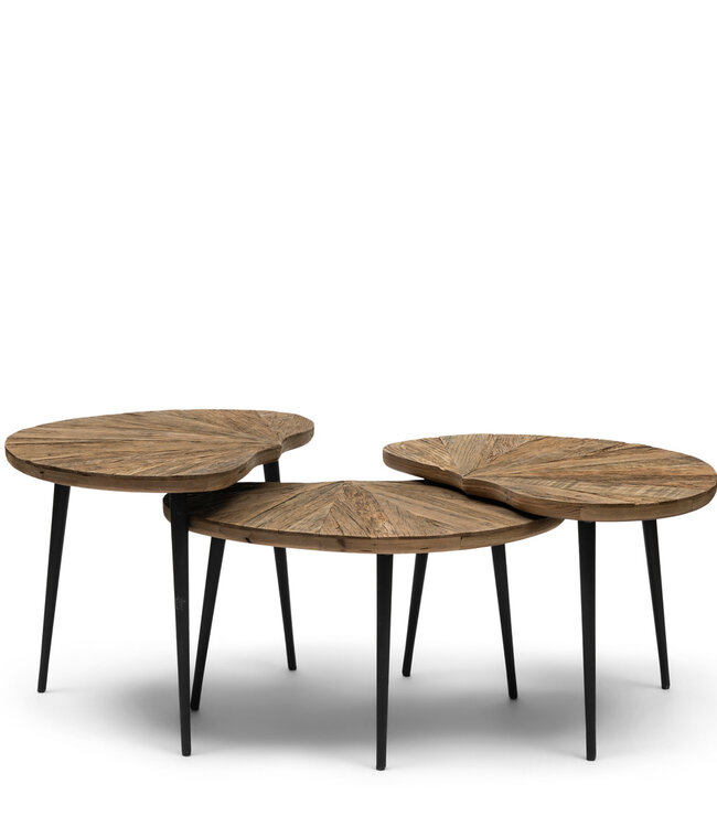 Rivièra Maison Salontafel Palm Springs - Set van 3