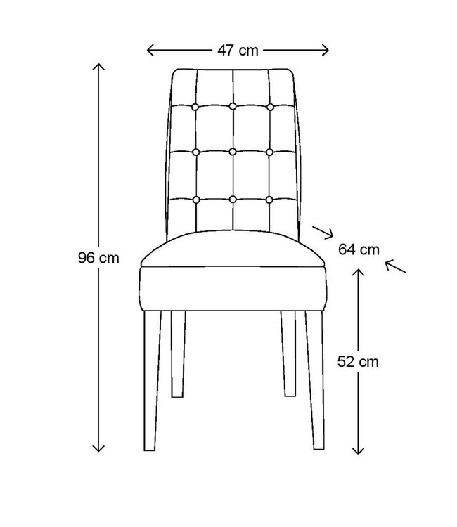 Rivièra Maison Cape Breton Dining Chair Pel Espresso