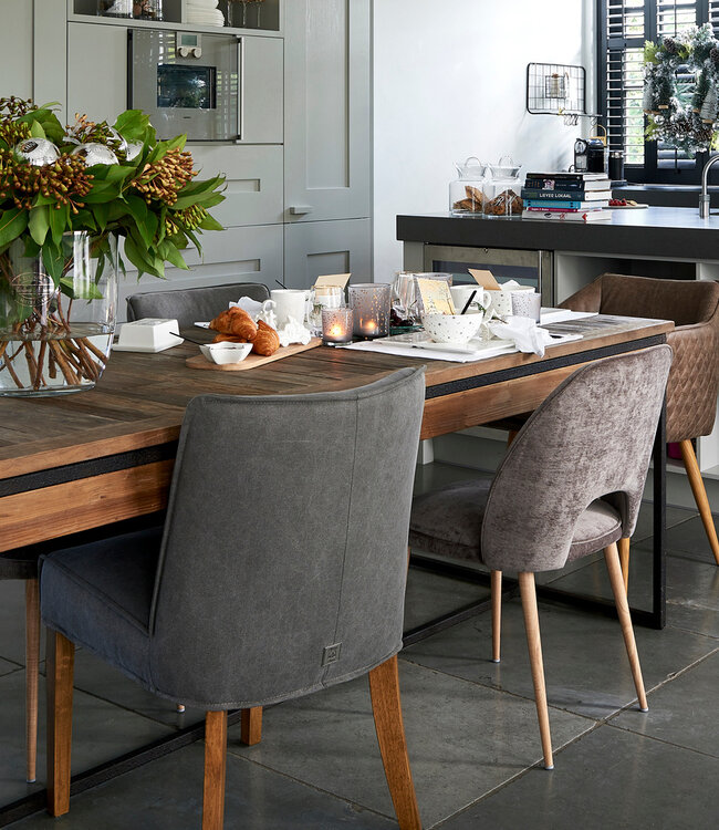 Rivièra Maison Eettafel Shelter Island  - 180x90