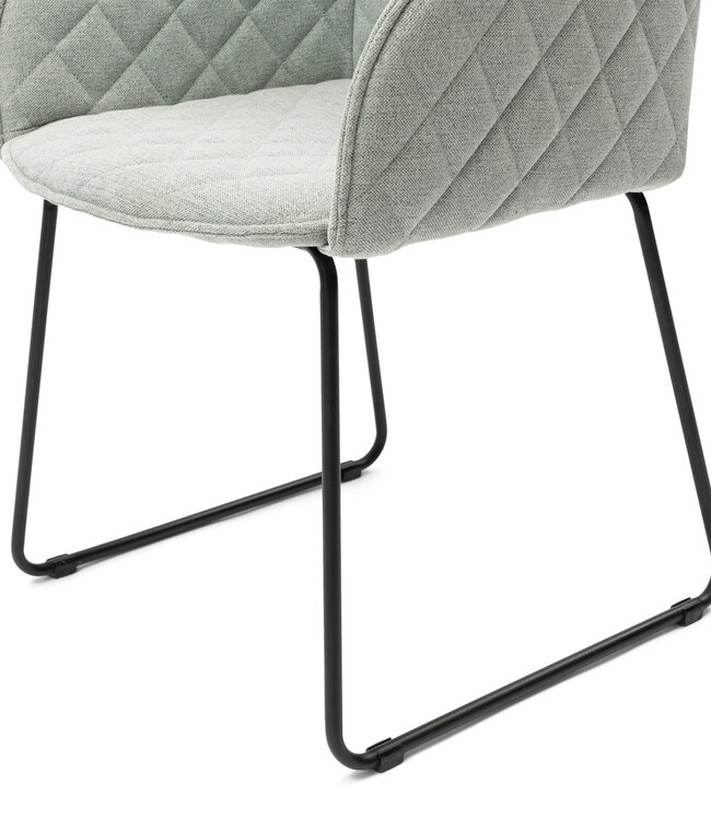 Rivièra Maison Eetkamerstoel Frisco Drive - Soft Green