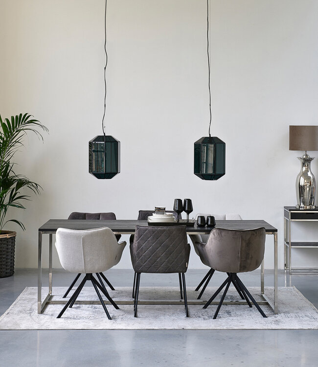 Rivièra Maison Carnaby DAC Draai Been Vel Anthra