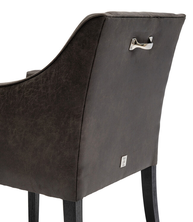 Rivièra Maison Eetkamerstoel Savile Row Pellini - Espresso