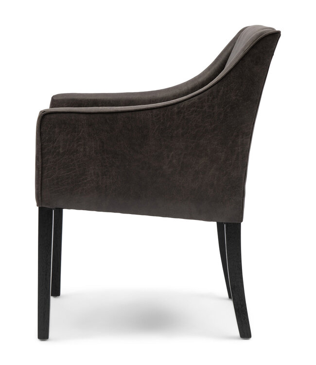 Rivièra Maison Eetkamerstoel Savile Row Pellini - Espresso