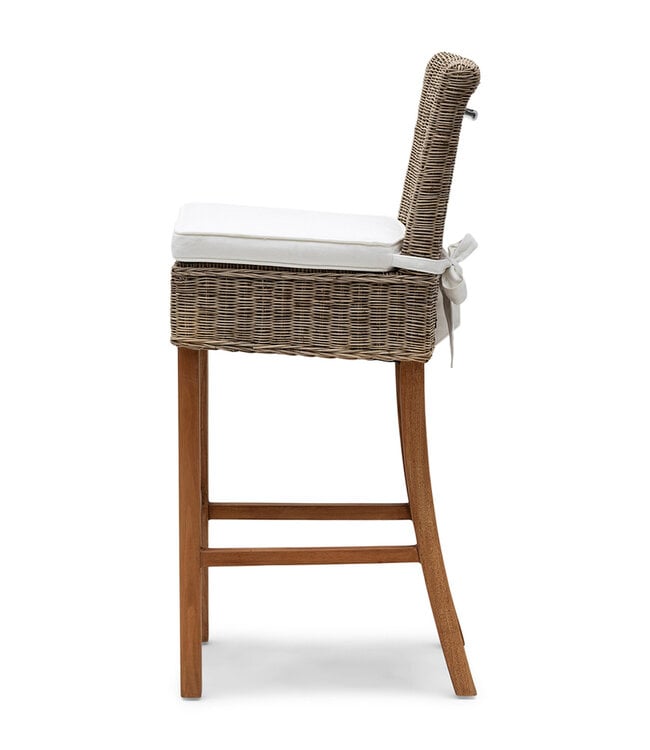 Rivièra Maison Rustieke Rotan Barkruk | H110 x B45 cm