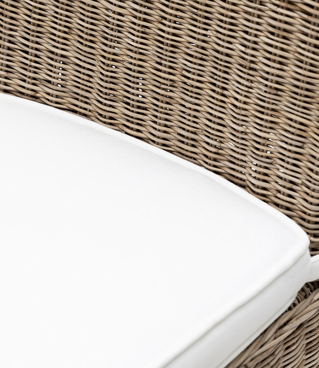 Rivièra Maison Rustieke Rotan Barkruk | H110 x B45 cm