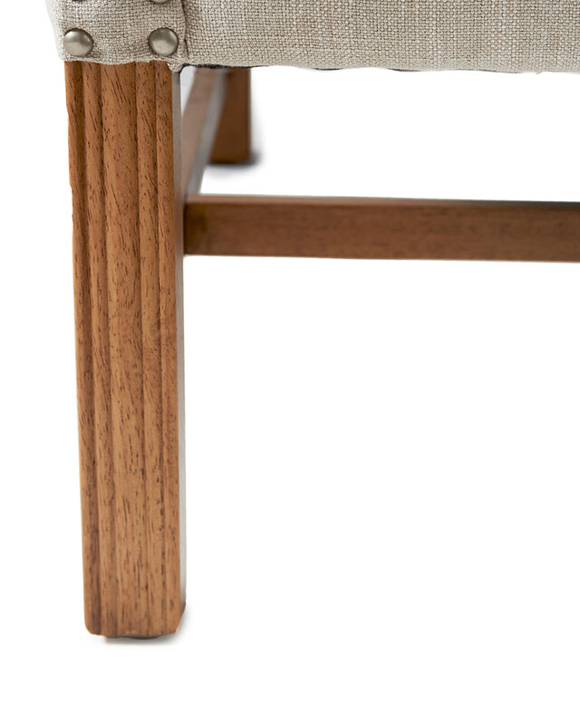 Rivièra Maison Fauteuil Franklin Park Vleugelstoel Linnen Vlas