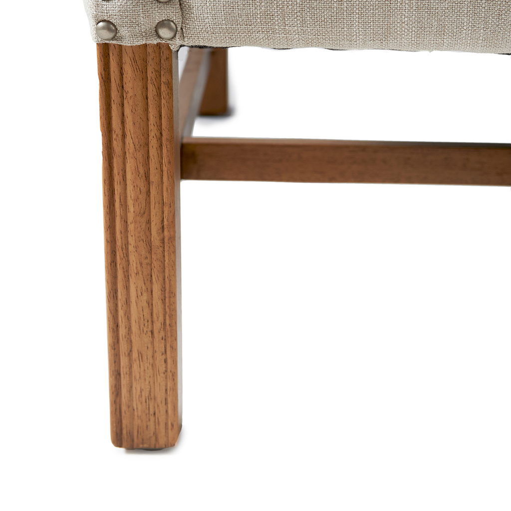 Rivièra Maison Fauteuil Franklin Park Vleugelstoel Linnen Vlas
