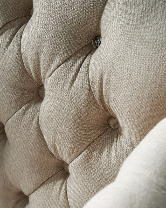 Rivièra Maison Fauteuil Franklin Park Vleugelstoel Linnen Vlas