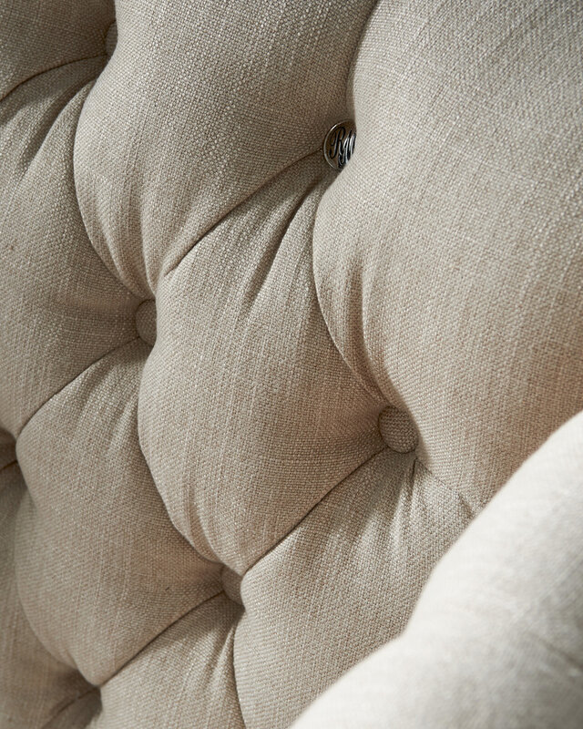 Rivièra Maison Fauteuil Franklin Park Vleugelstoel Linnen Vlas