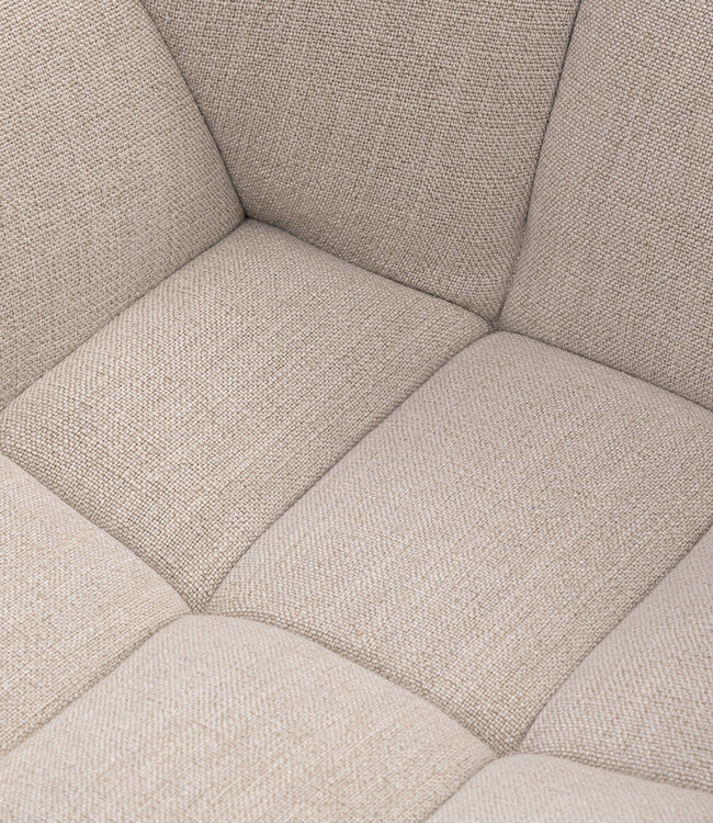 Rivièra Maison Draaibare Eetkamerstoel Carnaby - FabFlax