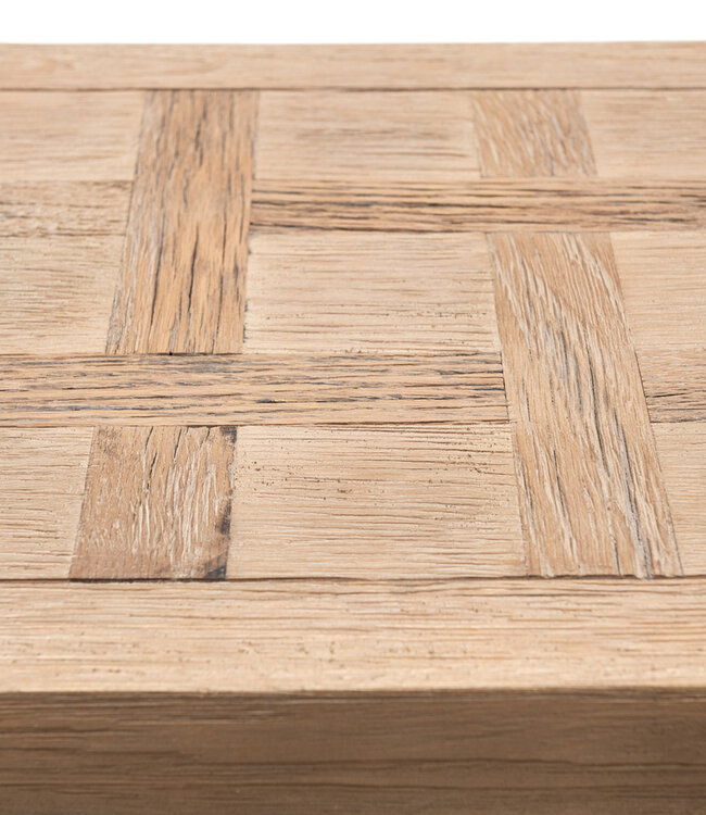 Rivièra Maison  Bijzettafel Fraser Island | Eikenhout | H90 x B150 x D40 cm