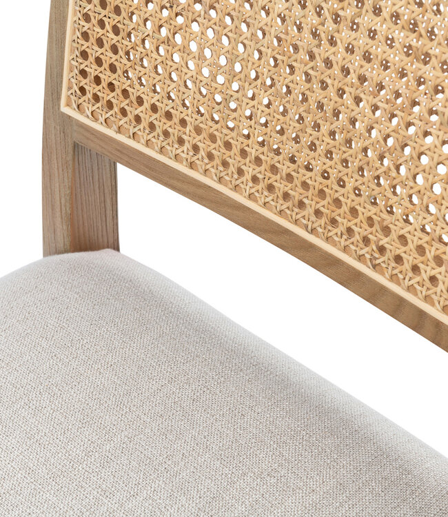 Rivièra Maison Eetkamerstoel Corviglia |  Naturel