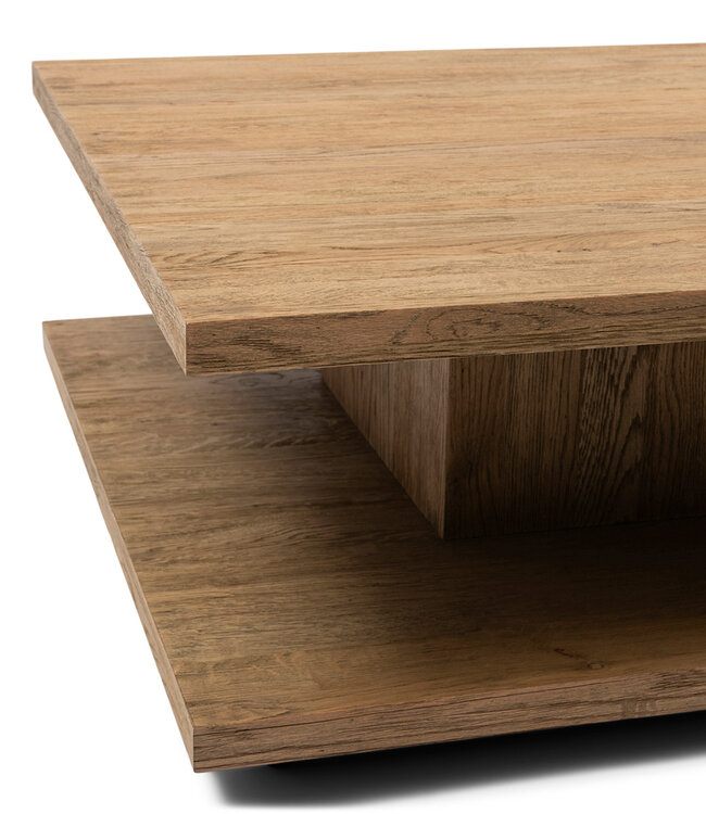 Rivièra Maison Salontafel Vermont | H35 x B90 x D90 cm