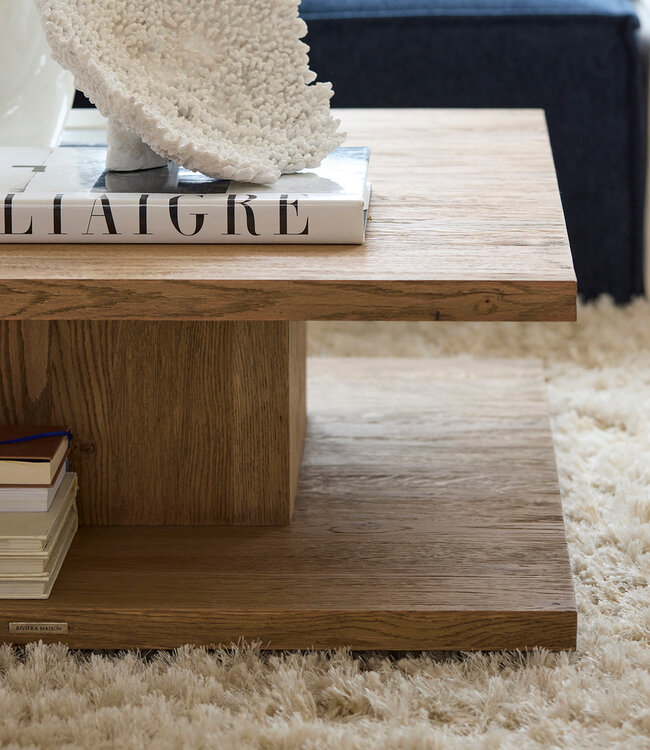 Rivièra Maison Salontafel Vermont | H35 x B90 x D90 cm