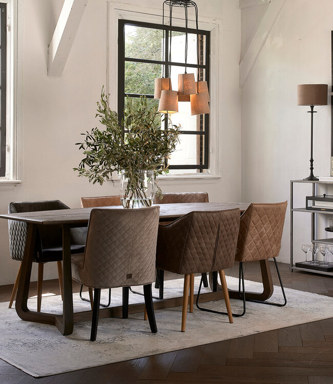 Rivièra Maison Eettafel Miller | H76 x B220 x D100 cm