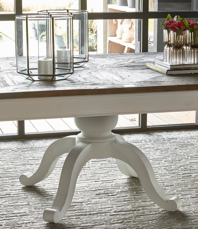 Rivièra Maison Eetkamertafel Château Belvédère | H78 x B130 x D130 cm