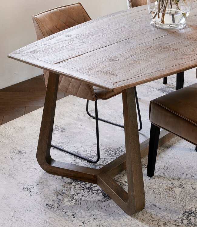 Rivièra Maison Eettafel Miller | H76 x B220 x D100 cm